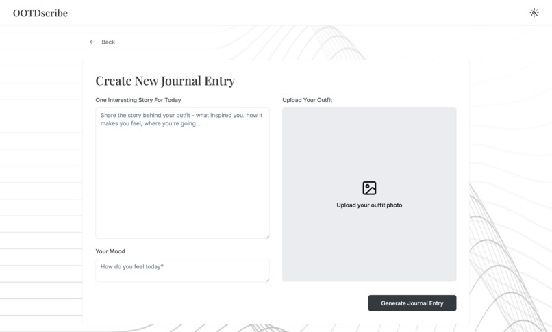 OOTDscribe – screenshot 4