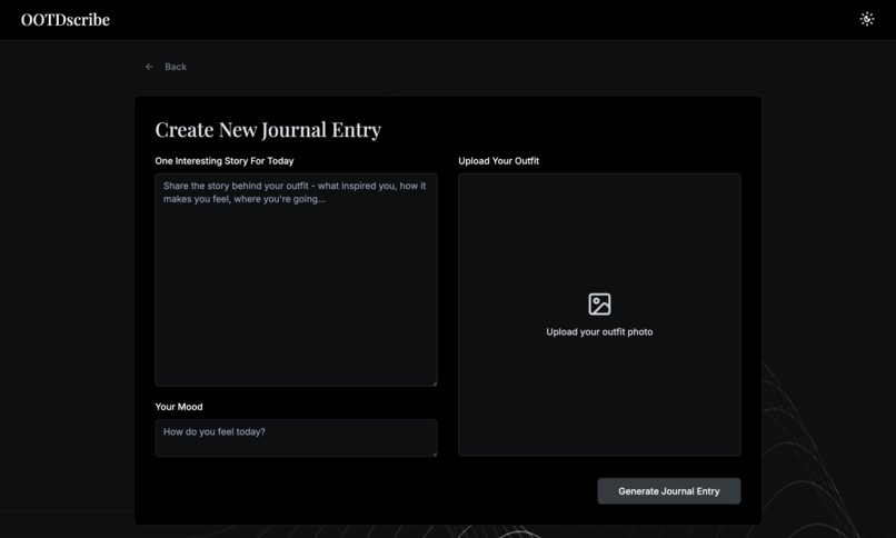 OOTDscribe – screenshot 5