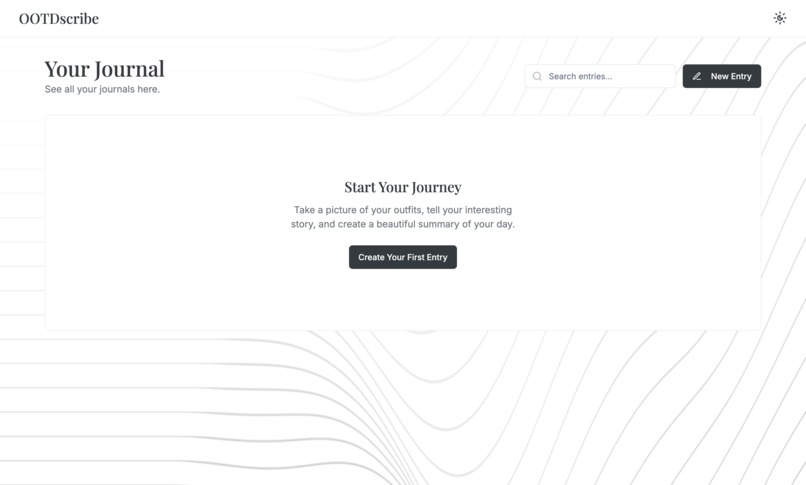 OOTDscribe – screenshot 2