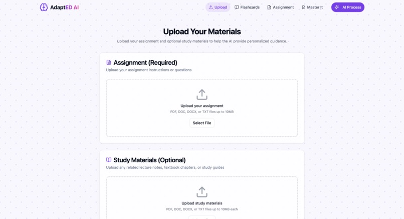 AdaptED AI – screenshot 2