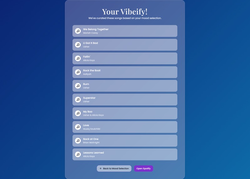 Vibeify – screenshot 6