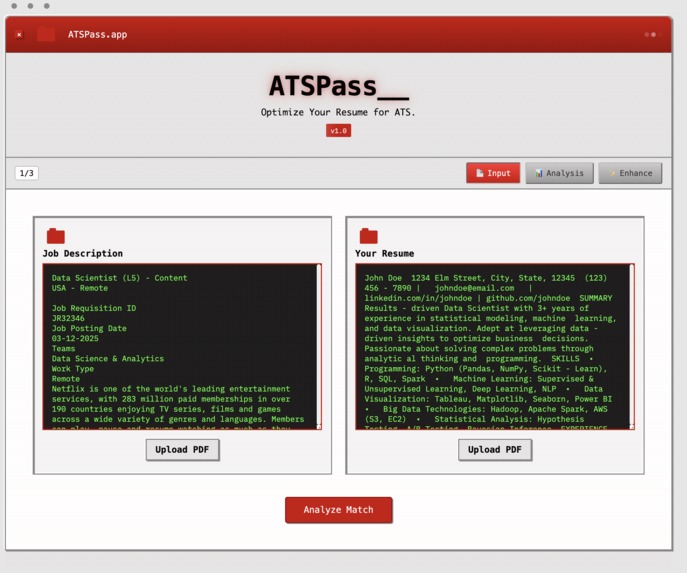ATSPass – screenshot 1