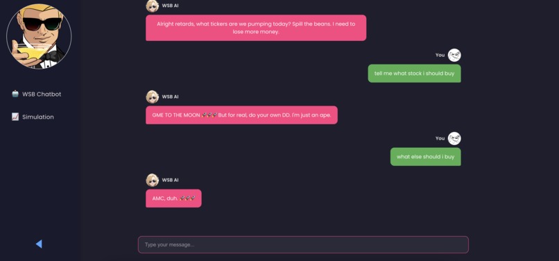 Wallstreetbets Analyst – screenshot 5