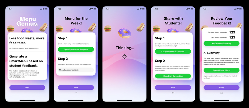 MenuGenius – screenshot 2