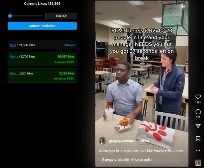 Reel Analysis – screenshot 1