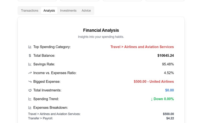 MicroInvestments – screenshot 1