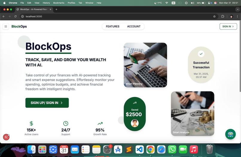 Real time finance tracker – screenshot 4