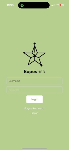ExposHER – screenshot 1