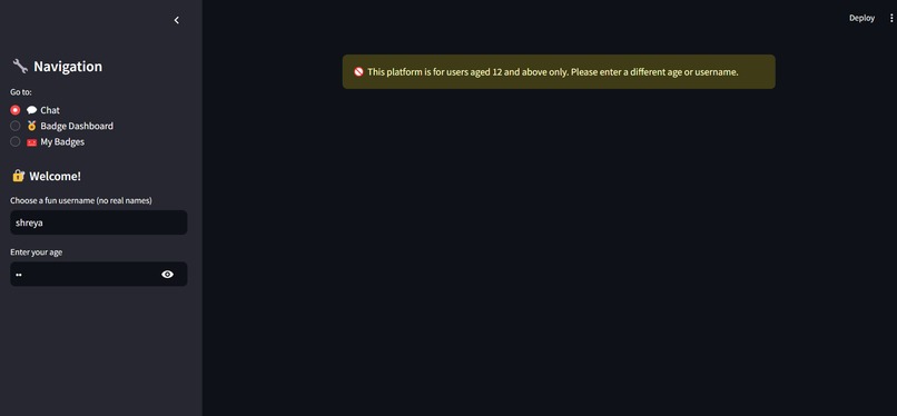 SheCodesPrivate – screenshot 2
