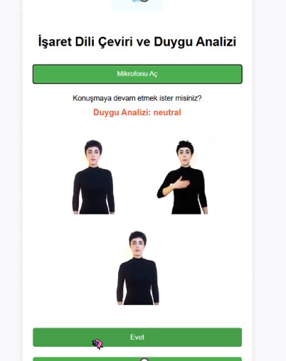 Bridging Barriers with AWS & Turkish Sign Language – screenshot 1