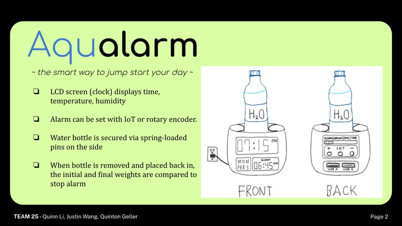 Aqualarm – screenshot 1