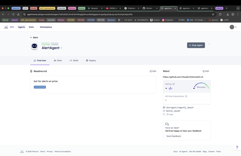 ChainWatch AI – screenshot 1