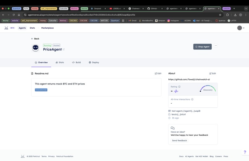 ChainWatch AI – screenshot 3