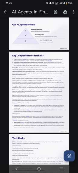 My project name is -  Ai agents in finance . – screenshot 4