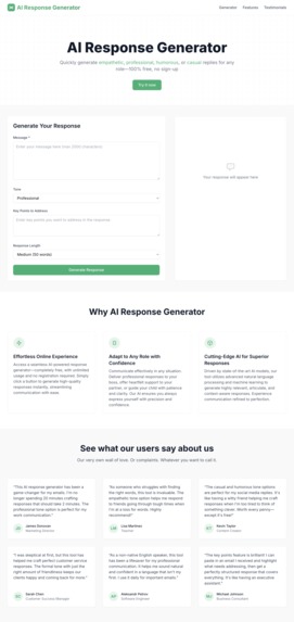 AI Response Generator – screenshot 1