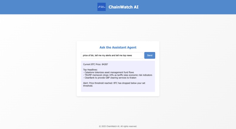 ChainWatch AI – screenshot 4