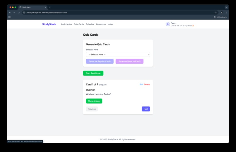 StudyStAcK – screenshot 4