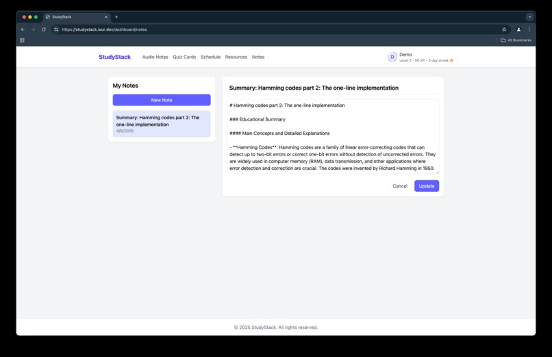 StudyStAcK – screenshot 6