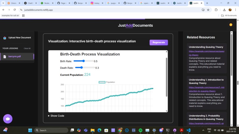 JustAddDocument – screenshot 3