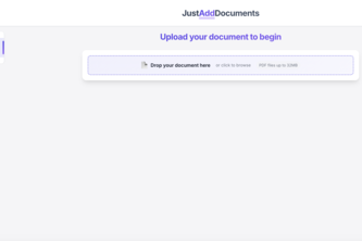 JustAddDocument