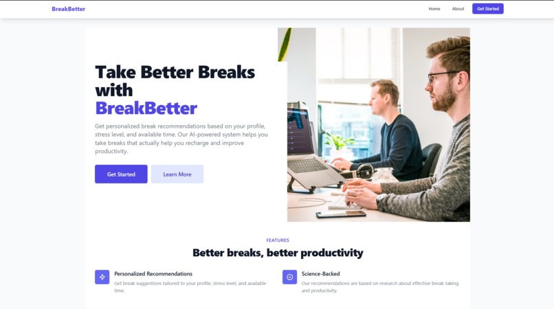BreakBetter – screenshot 1
