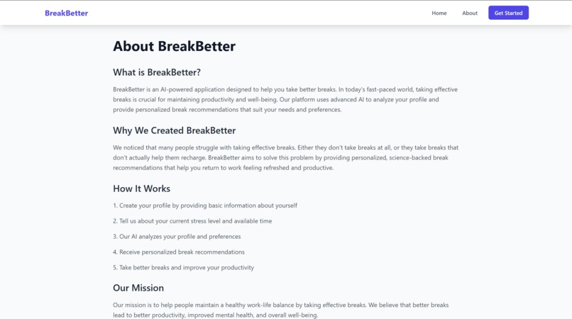 BreakBetter – screenshot 2