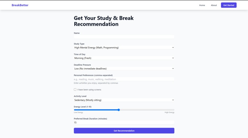 BreakBetter – screenshot 3