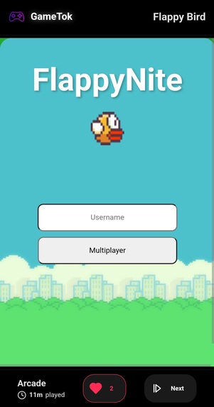 GameTok – screenshot 2