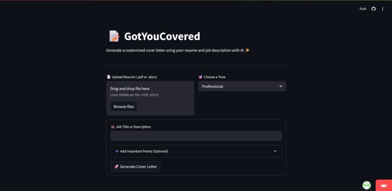 GotYouCovered – screenshot 1