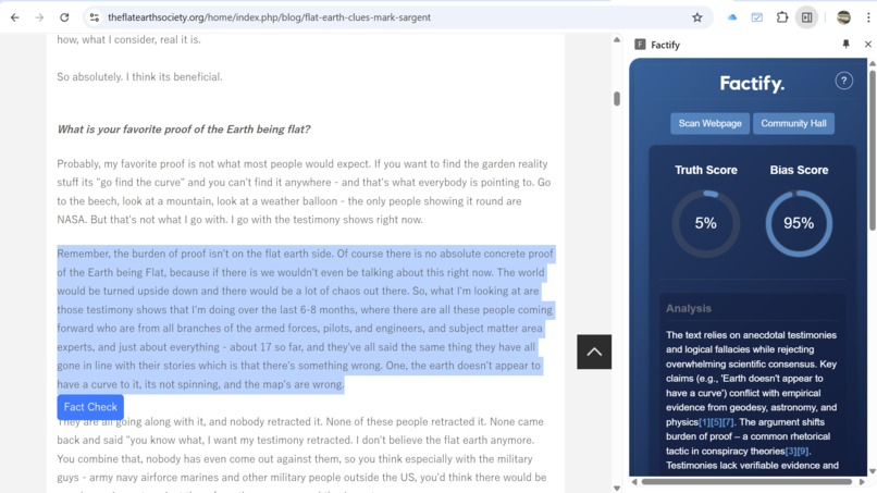 Factify – screenshot 1