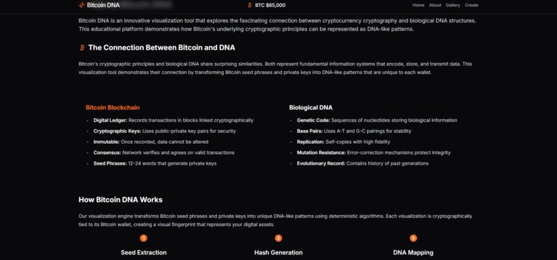 Bitcoin DNA – screenshot 12