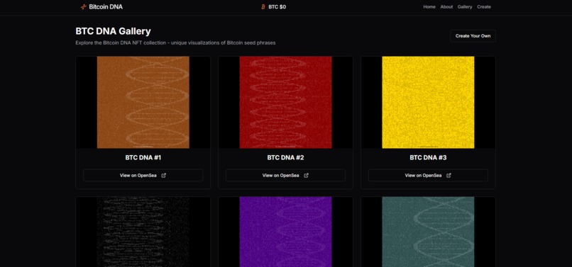 Bitcoin DNA – screenshot 5