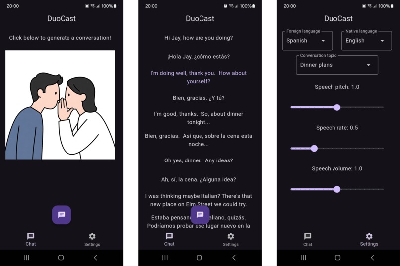 DuoCast – screenshot 1