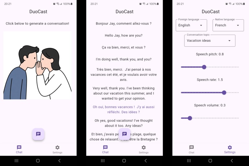 DuoCast – screenshot 2