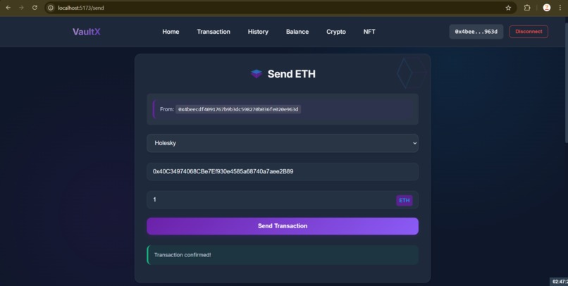 VaultTX  – screenshot 3