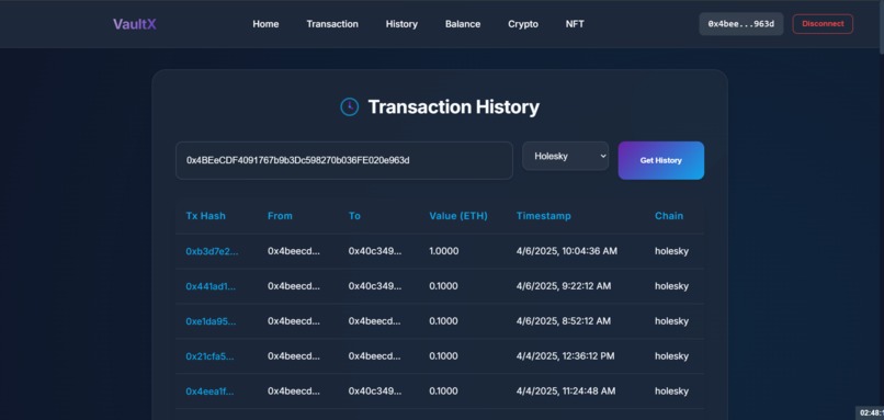 VaultTX  – screenshot 5