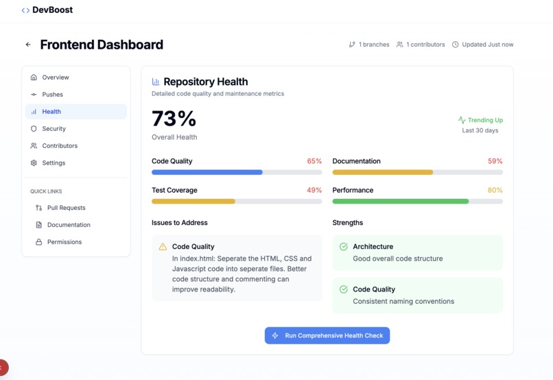 DevBoost – screenshot 6