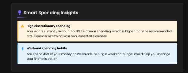 SpendWise – screenshot 1