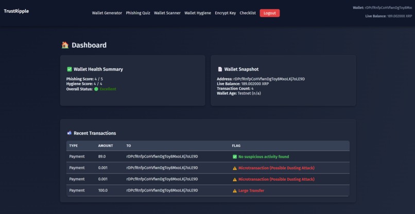 TrustRipple – screenshot 1