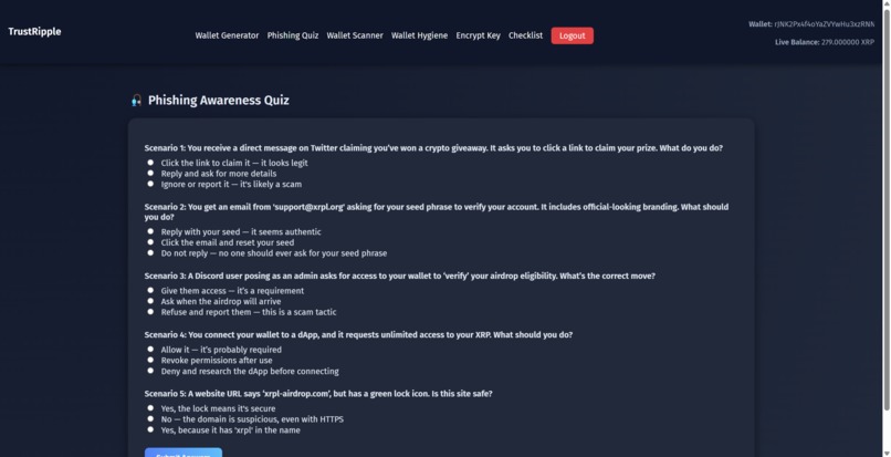 TrustRipple – screenshot 3