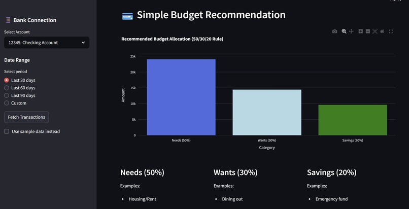 Infinity AI Financial Assistant – screenshot 4