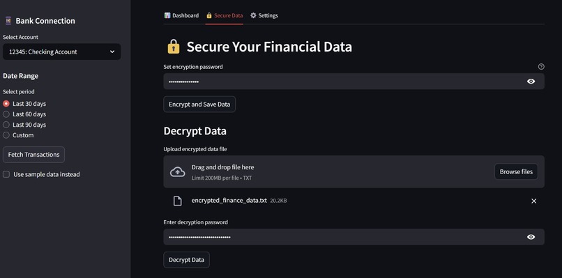 Infinity AI Financial Assistant – screenshot 5