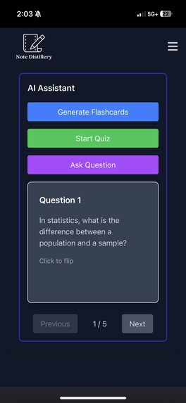 The Note Distillery – screenshot 1