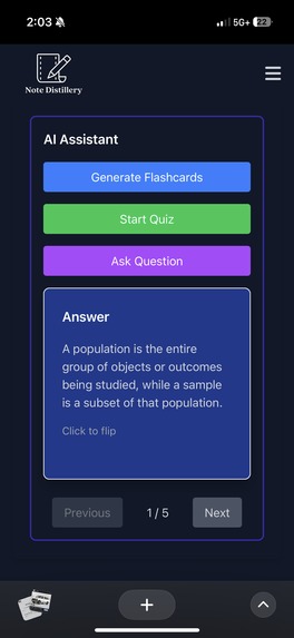 The Note Distillery – screenshot 2