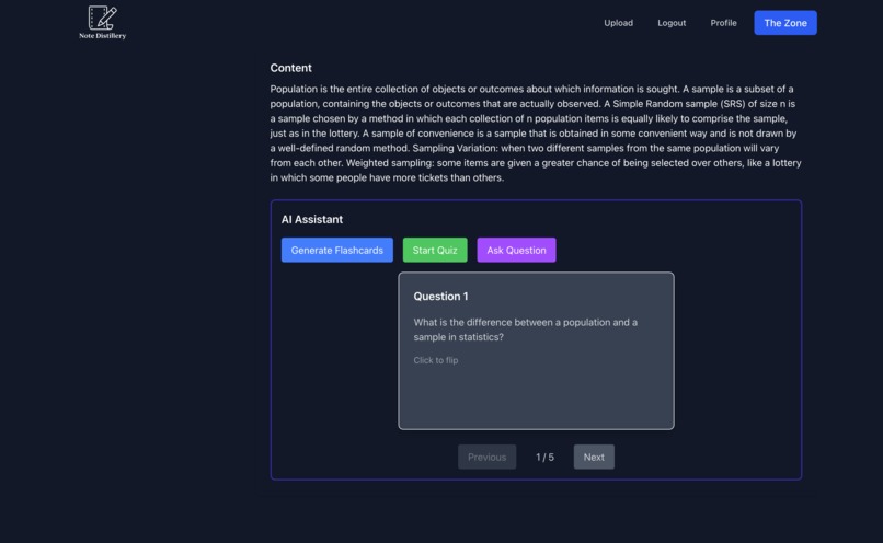 The Note Distillery – screenshot 3