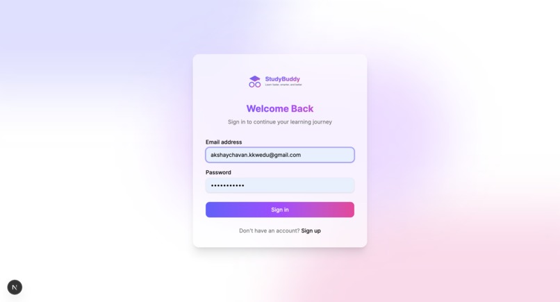 StudyBuddy – screenshot 2