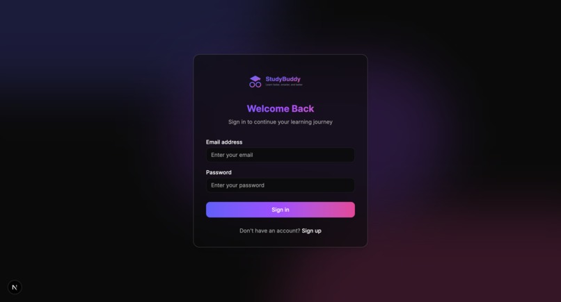 StudyBuddy – screenshot 1