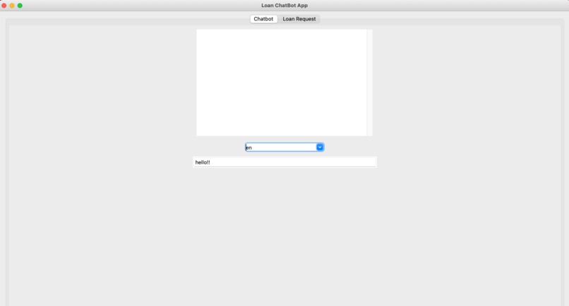 blockchain loan management – screenshot 2