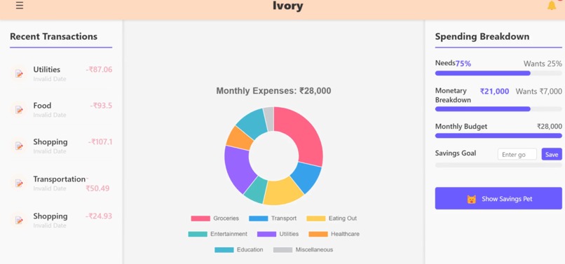 Ivory – screenshot 1