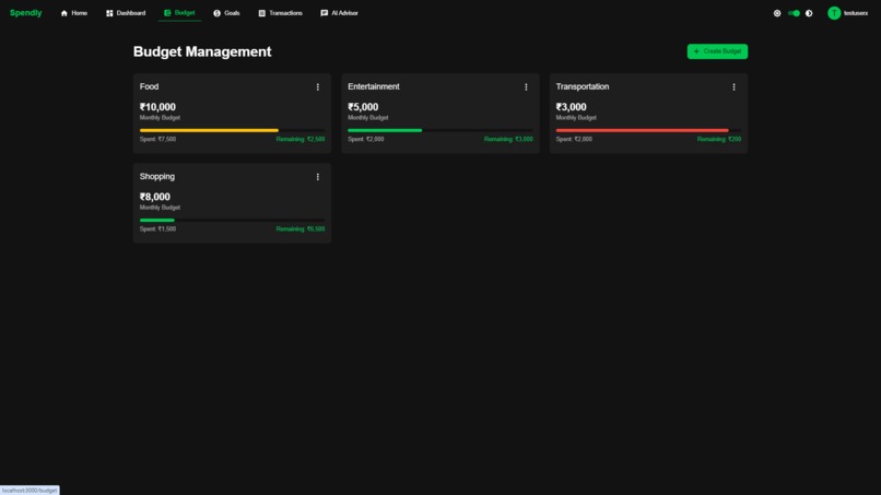 Spendly – screenshot 1
